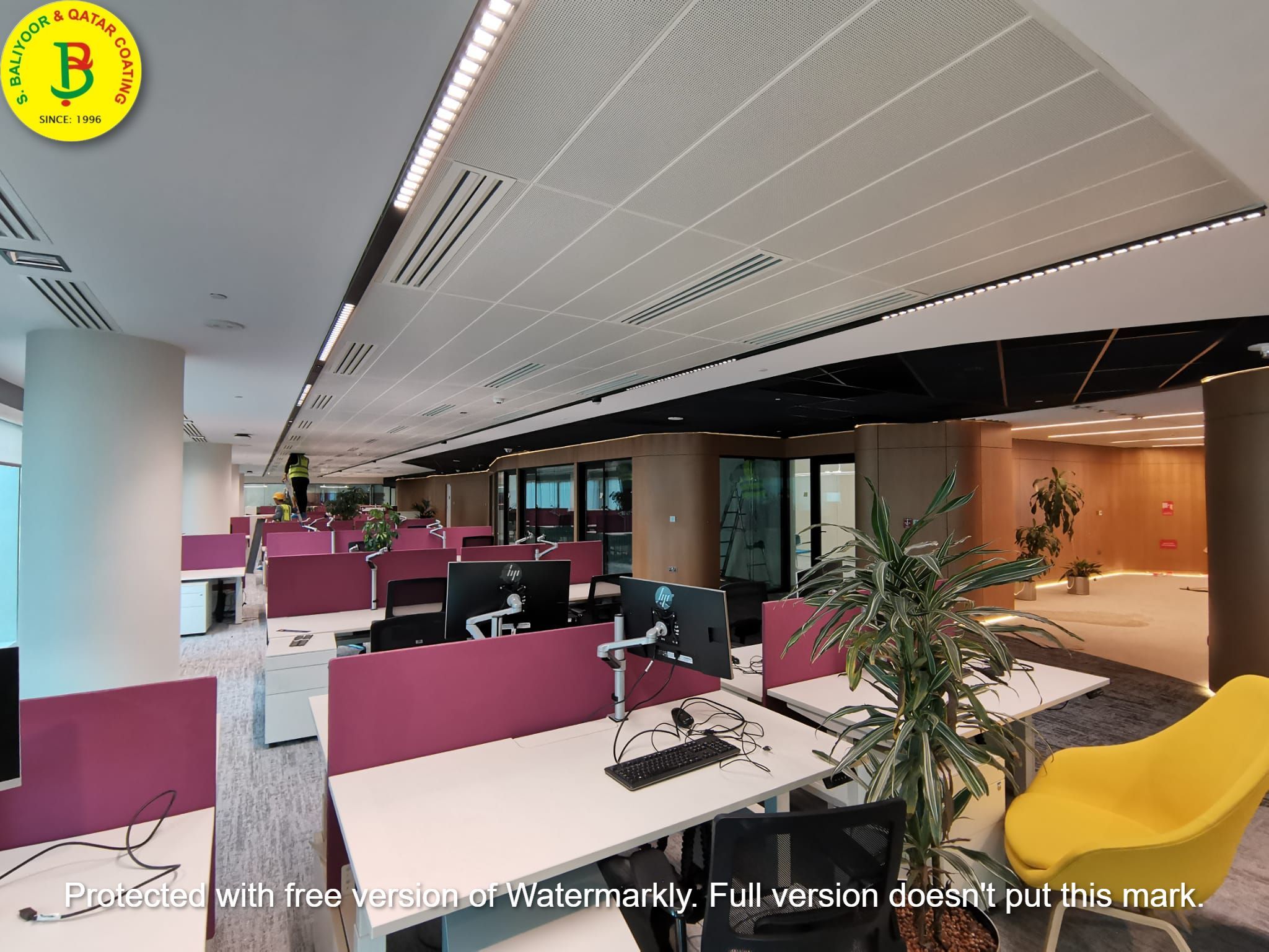 SHELL OFFICE, 121 TOWER, PEARL QATAR Qatar Coating Co. & Suroor Baliyoor