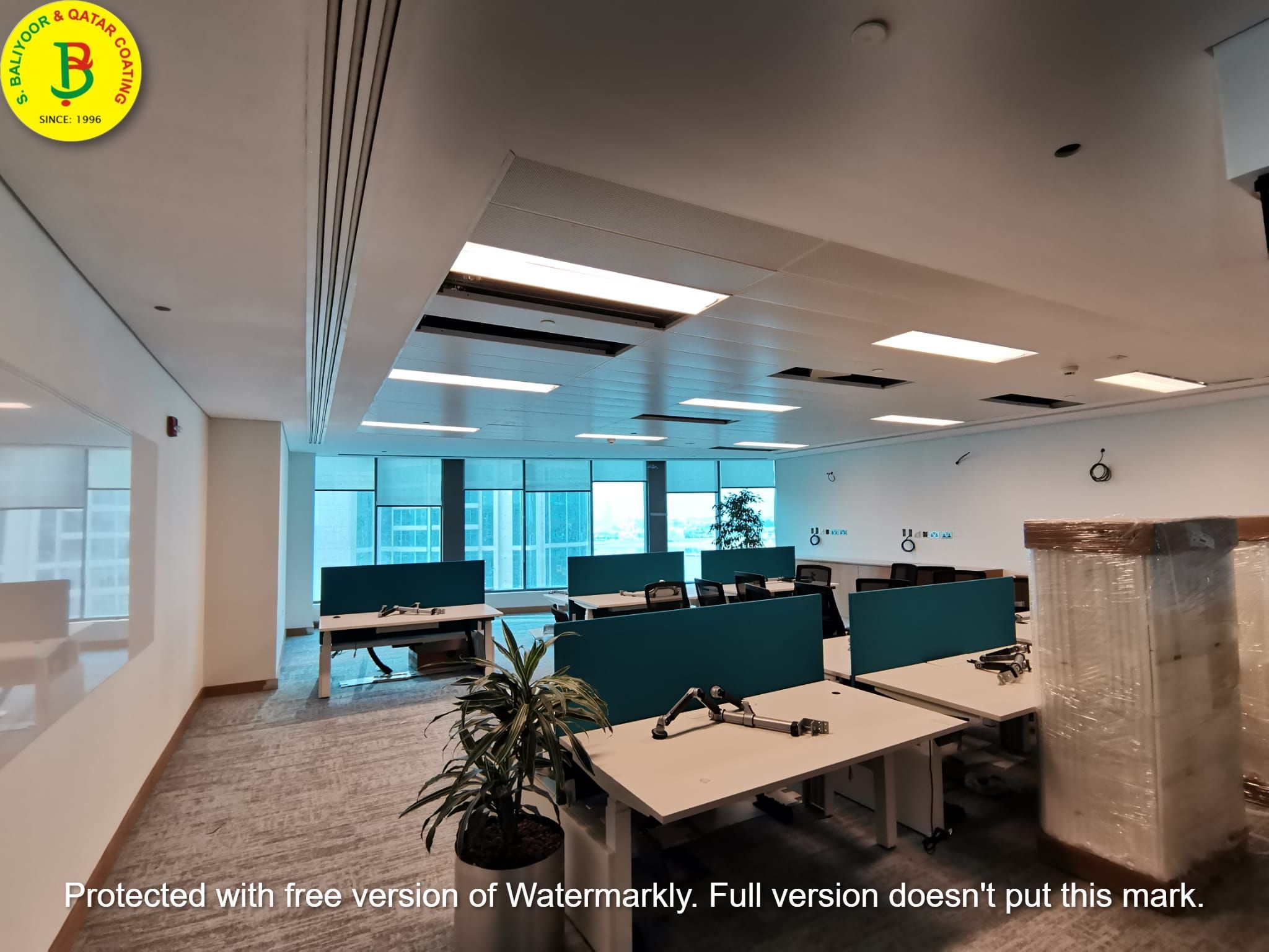 SHELL OFFICE, 121 TOWER, PEARL QATAR Qatar Coating Co. & Suroor Baliyoor